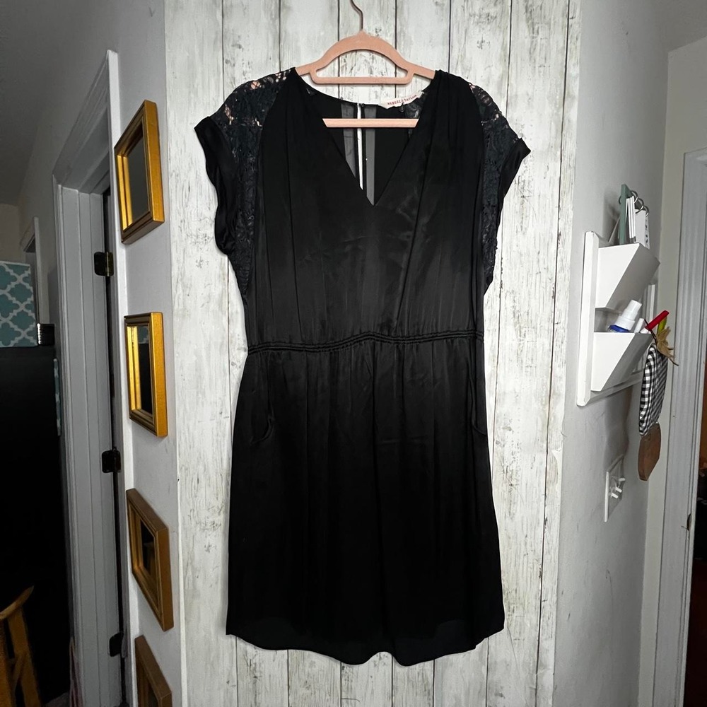 Rebecca Taylor Lace Cap Sleeve Dress Size 8